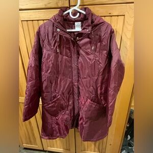 Women's Burgundy Ski & Snow Jacket